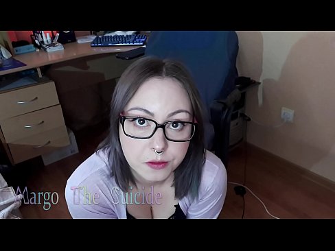 ❤️ Sexy Girl with Glasses Sucks Dildo Deeply on Camera ️ Sex video at us ❌️